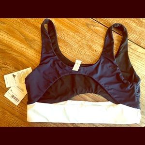 Athleta reversible swim top